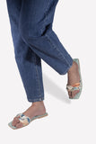 Square Toe Floral's - oobashIndia