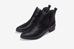 Tama Black pointy chelsea - oobashIndia