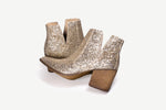 Tempa Gold Ankle Boot - oobashIndia