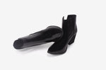 Tempa Black Ankle Boot - oobashIndia