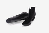 Tempa Black Ankle Boot - oobashIndia