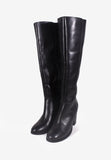Delevinge Black Tall Boot - oobashIndia