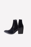 Tempa Black Ankle Boot - oobashIndia