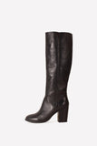 Delevinge Black Tall Boot - oobashIndia