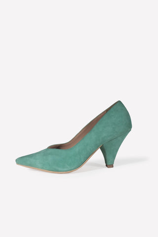 Classic pump Sophia Emerald Green - oobashIndia