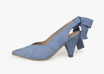Sling Back Pump Olivia Blue - oobashIndia