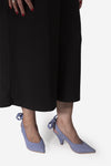Sling Back Pump Olivia Blue - oobashIndia