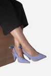 Sling Back Pump Olivia Blue - oobashIndia