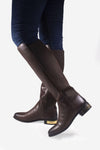 Cookie Tan Tall boot - oobashIndia