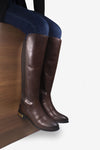 Cookie Tan Tall boot - oobashIndia