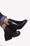 Tama Black pointy chelsea - oobashIndia