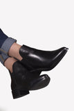 Tama Black pointy chelsea - oobashIndia