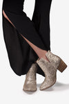 Tempa Gold Ankle Boot - oobashIndia